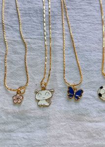 6 Cute Charm Necklaces