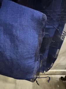 Navy Blue Viscose Duppatta