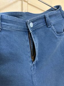 Frayed Hem Flare Jeans