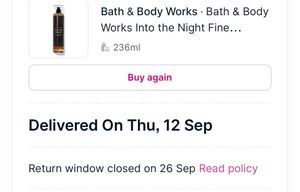 Bath &amp; Body Works Into The Night Mist