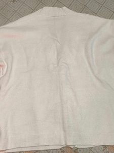 Cream Cardigan Sweater