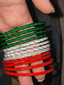 Tiranga Bangles Set