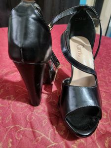 Black Platform Heels