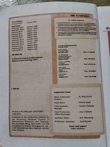 Chemistry Part I - Class XII Textbook