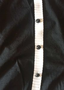 Black &amp; White Cardigan