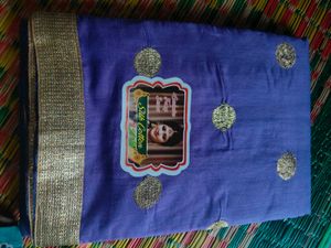 Elegant Purple Saree