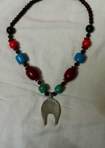 Beaded Statement Necklace