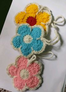 Handmade 🌸 crochet pouch bagcharm