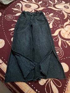 Y&amp;F Wide Leg Slit Jeans