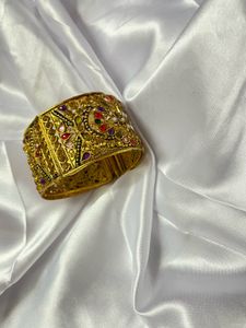 Gold covered bracelet