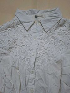 Lace Detail Top