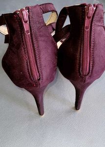 Burgundy Heels