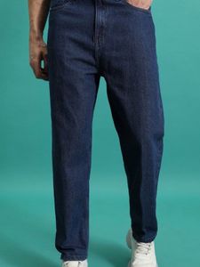 Dark Blue Denim Jeans