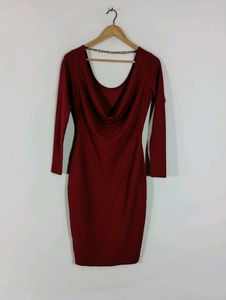 BEBE - Cowl BACK Dress