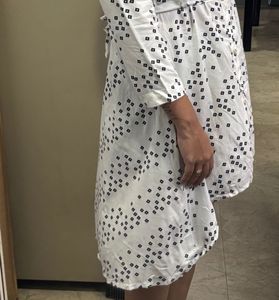White Cotton Dress