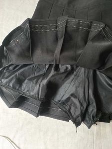 Pleated Mini Skirt