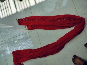 Red Dupatta