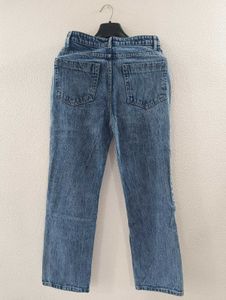 Vintage Wash Denim Jeans