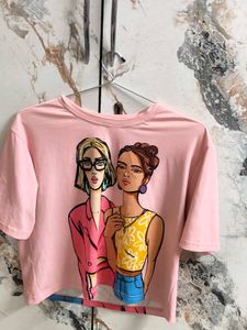 Pink Graphic Tee