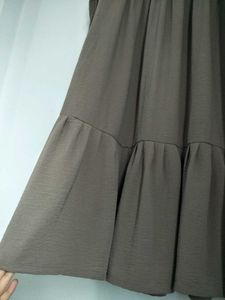 Taupe Midi Dress