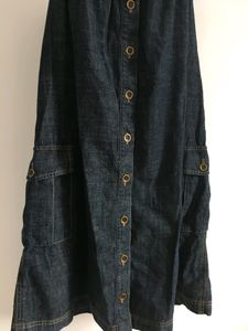Denim Dungaree Dress