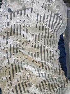 Striped & Lace Fabric