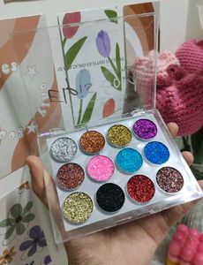 Combo of 2 Glitter Palette and Make-up Fixer 🍋✨