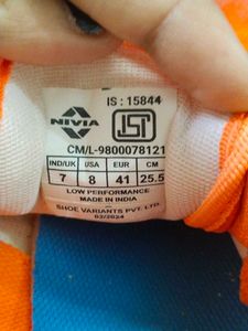 Orange Sport Shoes