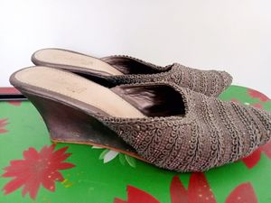 Grey Diamond Heels