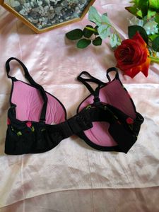 Cute Cherry Print Bra
