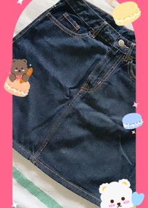 Cute Short Denim Skirt 😍
