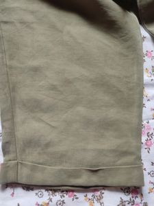 Zara Olive Trouser