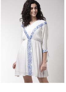 MADAME Embroidered Dress