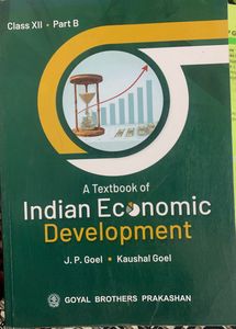 J.P Goel Indian Economic Development Class 12