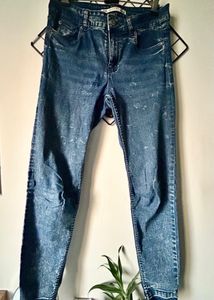 Original Alcott Patterned Cropped Jeggings
