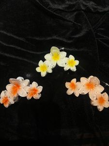Flower Hair Clips