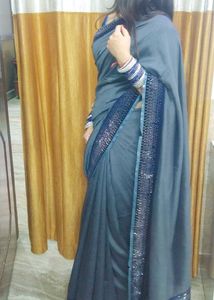 Beautiful Blue Saree