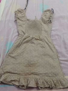 Cute Polka Dot Mini Dress