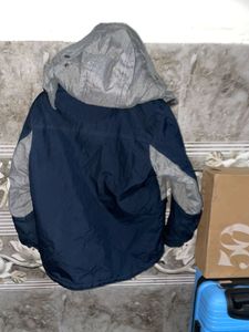 zeroxposur Stylish Blue &amp; Grey Jacket