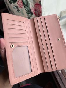 Pink Wallet From Miniso
