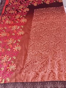 Beautiful Traditional Saree With Stitched Blouse