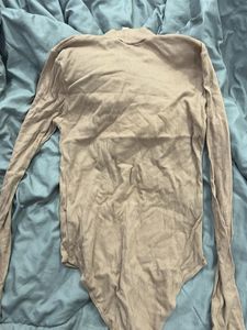 H&amp;m Brown Body Suit