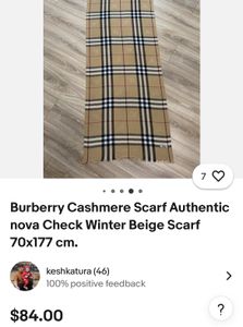Burberry Scarf