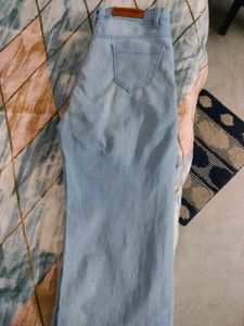Light Wash Wide Leg Jeans