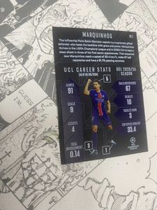 Topps Match Attax Marquinhos Black Edge Edition