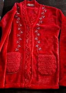 Velvet Sweater
