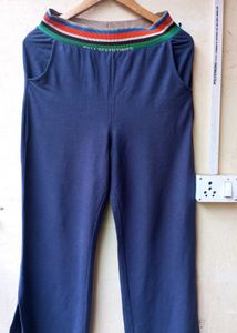 Blue Korean Casual Pants (Women)