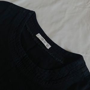 MANGO Solid denim And Tees 🐈‍⬛one Piece