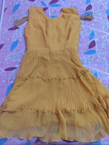 Frok Style Kurta With Gharara Set