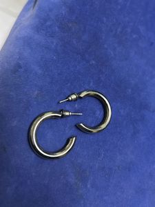 Silver Hoop Earrings